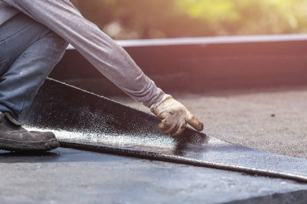 Professional Interior Drainage System technician working in Davisburg, MI